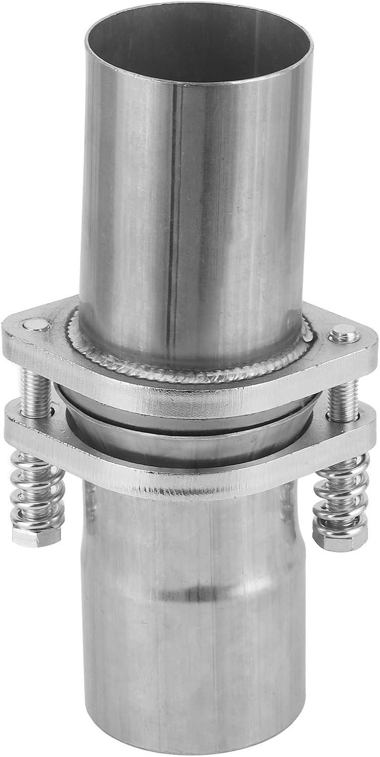 ZJchao Flange Repair Piping Kit, Stainless Steel Repair Kit Flange Pipe with Spring Screw/Fastener for Most Vehicles