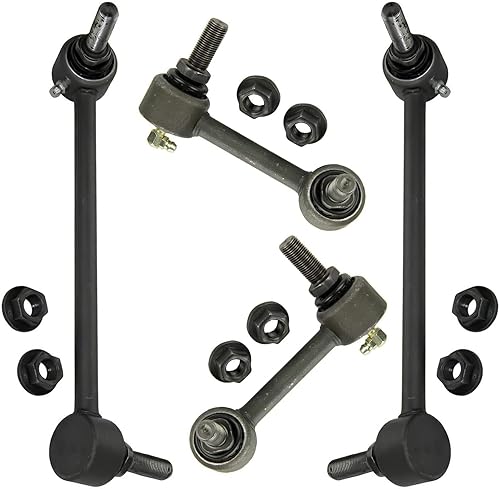 Miniatura 22 de Detroit Axle - 4 barras estabilizadoras para Acura EL Honda Civic 01-05, 4 barras estabilizadoras delanteras y traseras de repuesto 2001 2002 2003