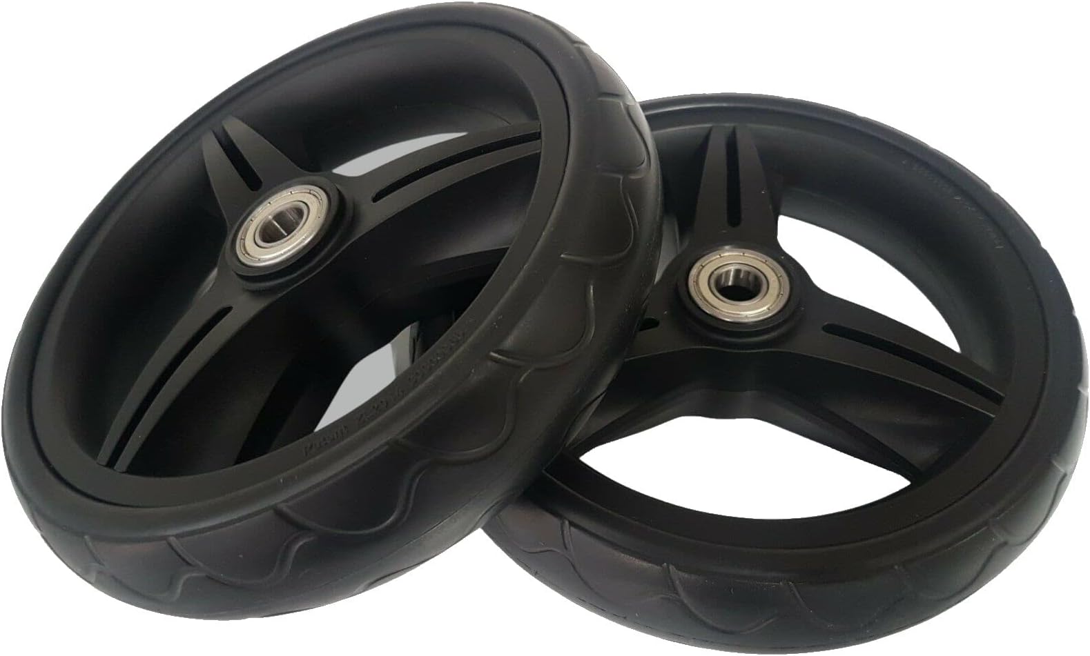 Front Wheels and Tires Compatible with Baby Jogger City Select and Premium Strollers (not Mini GT or LUX), set of 2