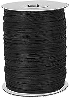 Vista 14 de Paquete de 2 rollos de cinta de rafia de papel de 200 yardas para embalaje y decoración de papel kraft (aguamarina)