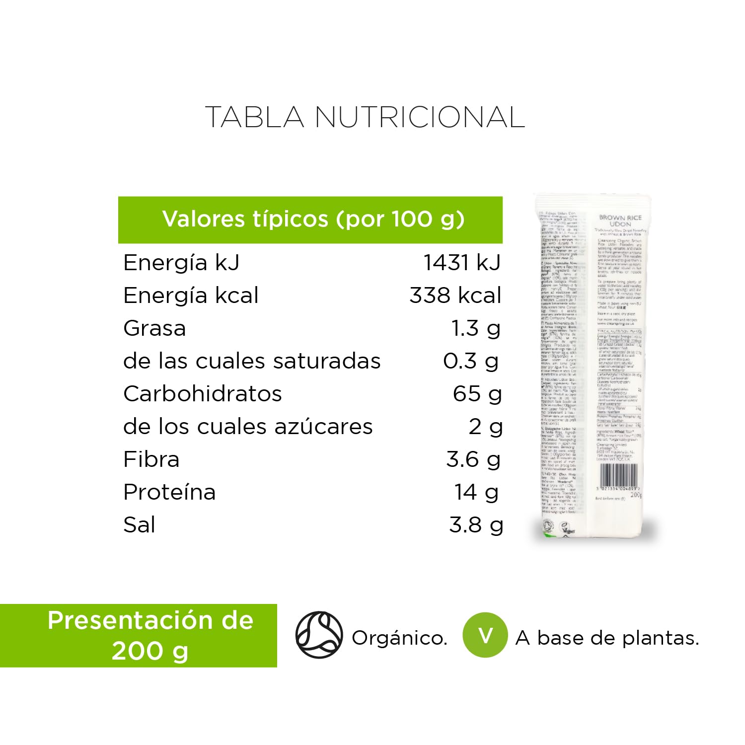 Clearspring Pasta Udon al riso integrale biologico 200 g