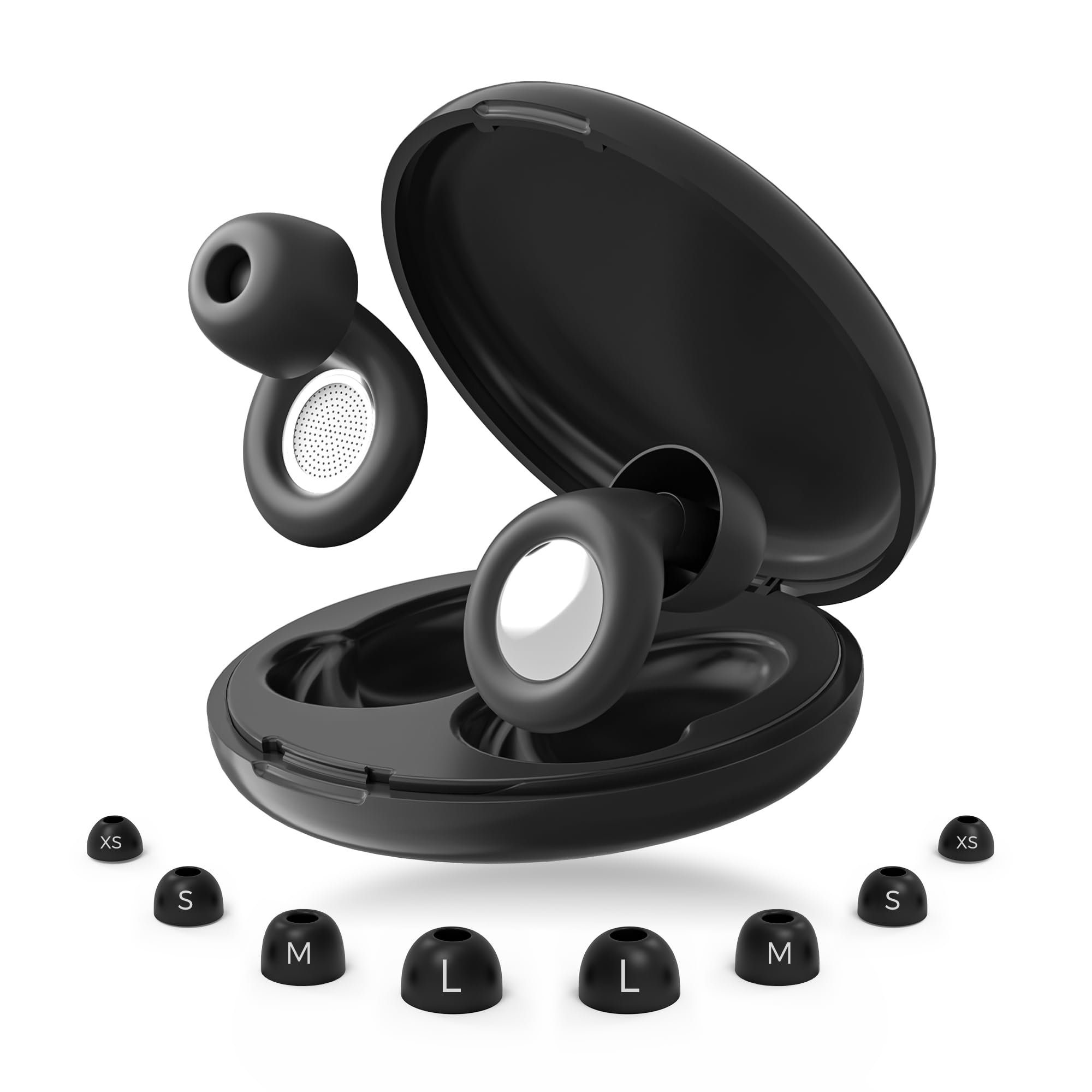 Hearing Protection Earplugs Reusable Sleep Noise-Canceling Earplugs Ideal for Concerts Travel Library Sleep and Deep Focus Work 20-35dB