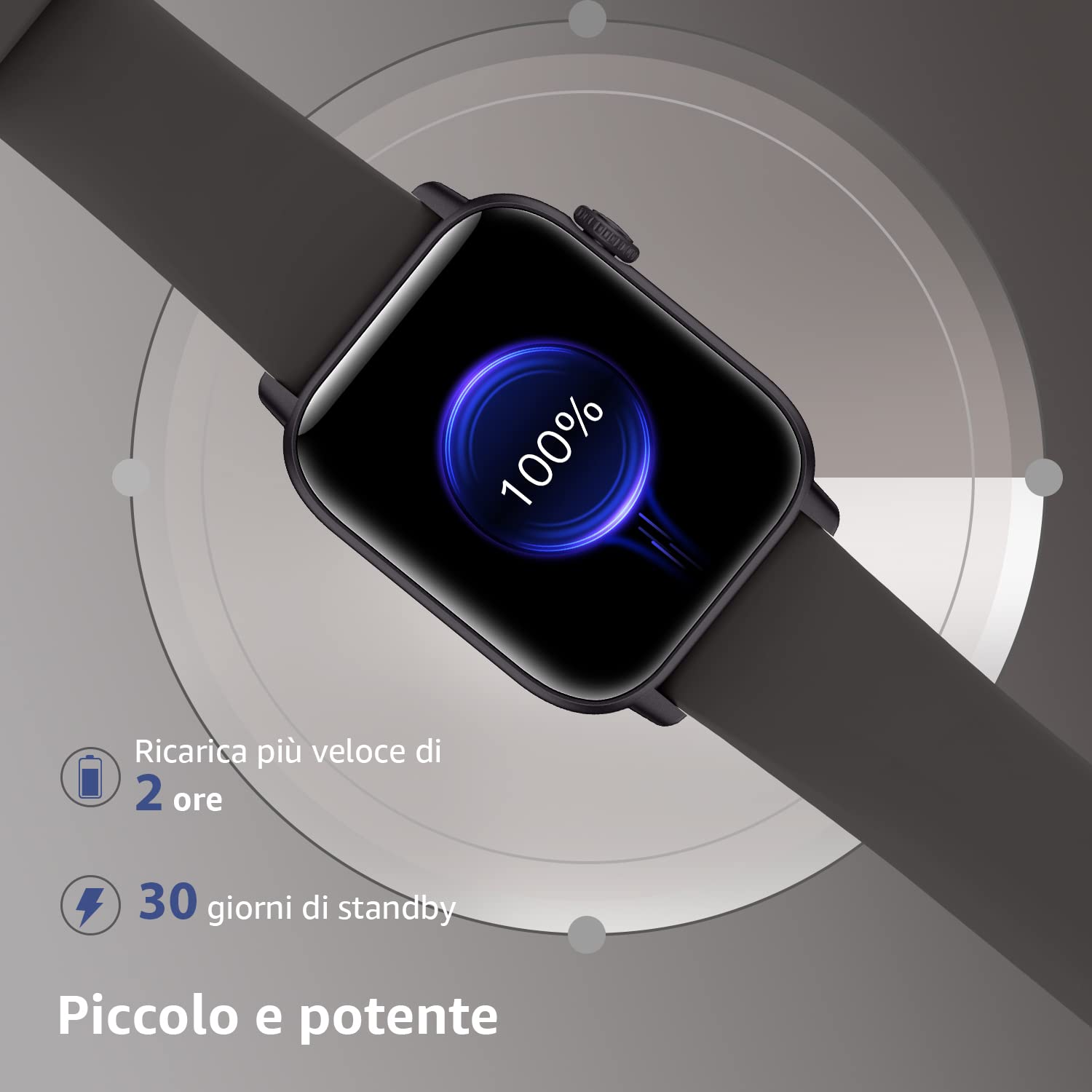 Smartwatch ASWEE Con Chiamate - 1.85", IP68, Cardiofrequenzimetro, 100+ Sport, Per IOS/Android - Foto 3