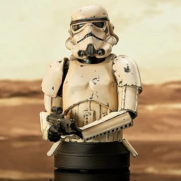 STAR WARS Stormtrooper (Remnant) 1:6 Scale Mini Bust, Multicolor