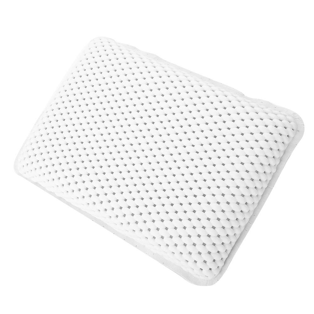 Cuscino Per Vasca Da Bagno 138x45 Cm - Imbottito Per Testa E Schiena, Mesh 4D Asciugatura Rapida, Con Ganci
