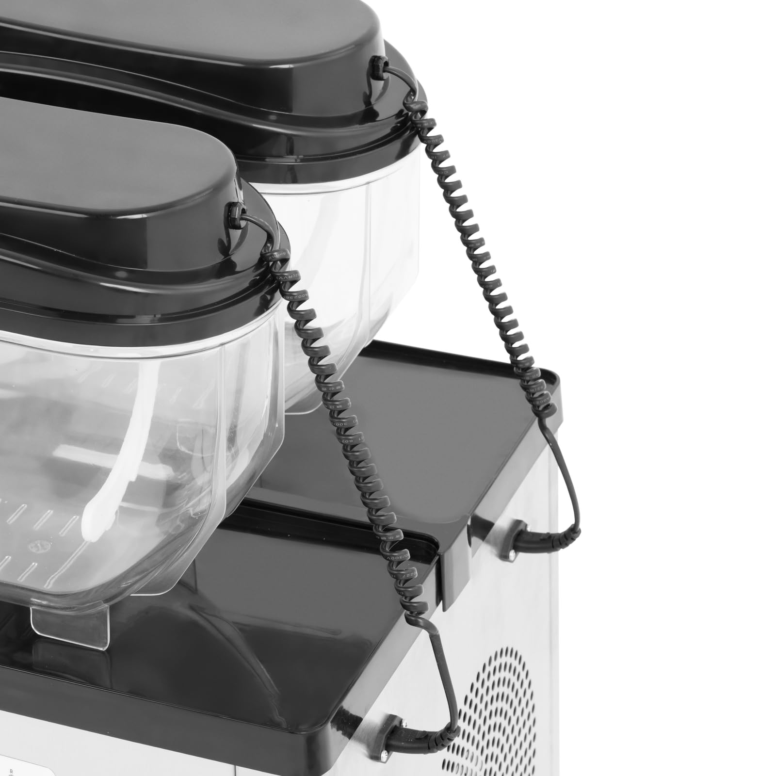 Royal Catering RCSL 2/6A Slush-Maschine 2 x 6 l digitales Bedienfeld Slush-Eismaschine Slushy Maker Slush Ice Maschine