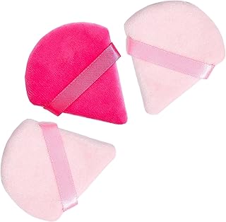 اسفنجة مكياج للبودرة وكريم الاساس والبلش ومكياج الوجه - متعددة الالوان