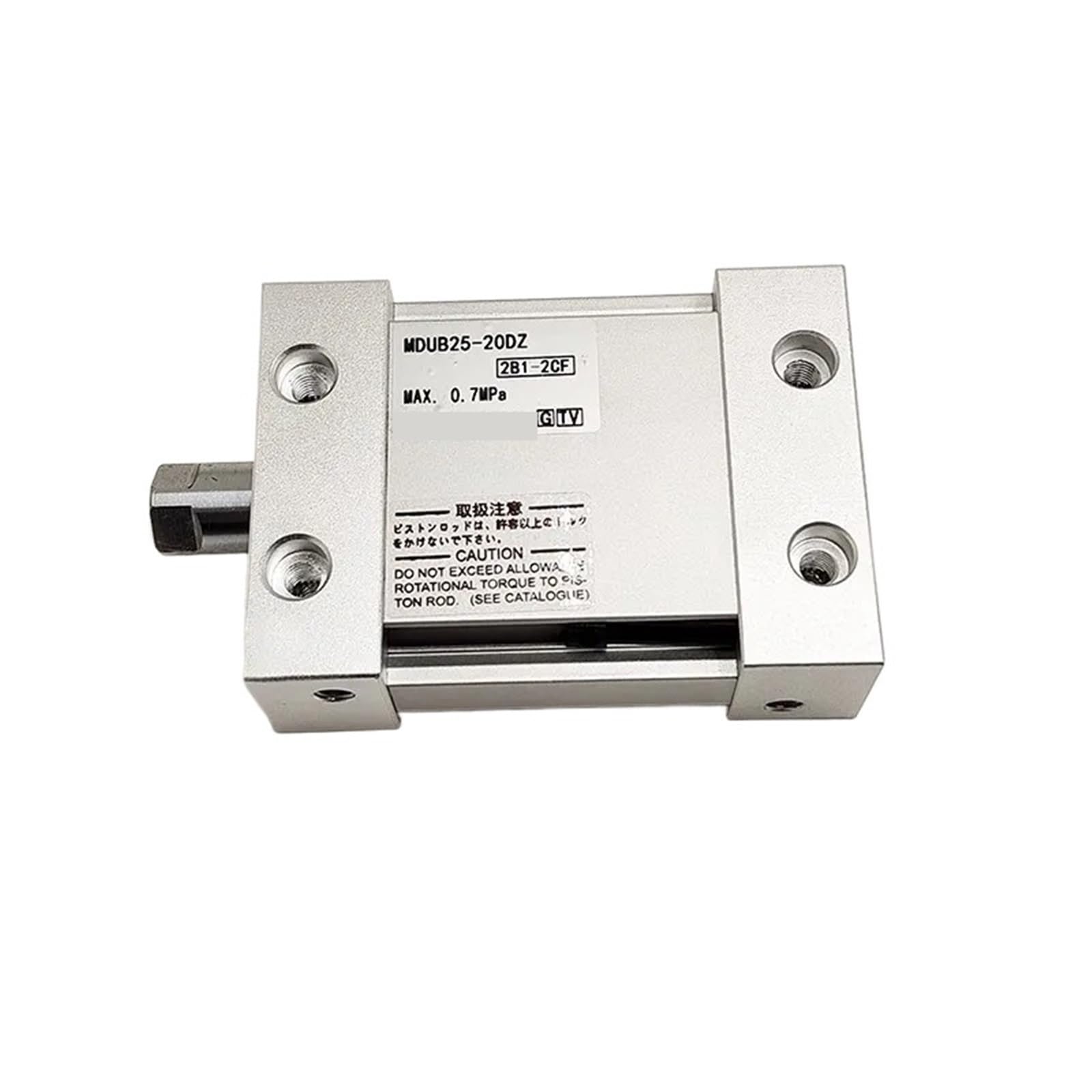 Vérin pneumatique MDUB25-10DZ mini cylindre à air comprimé double action 25mm