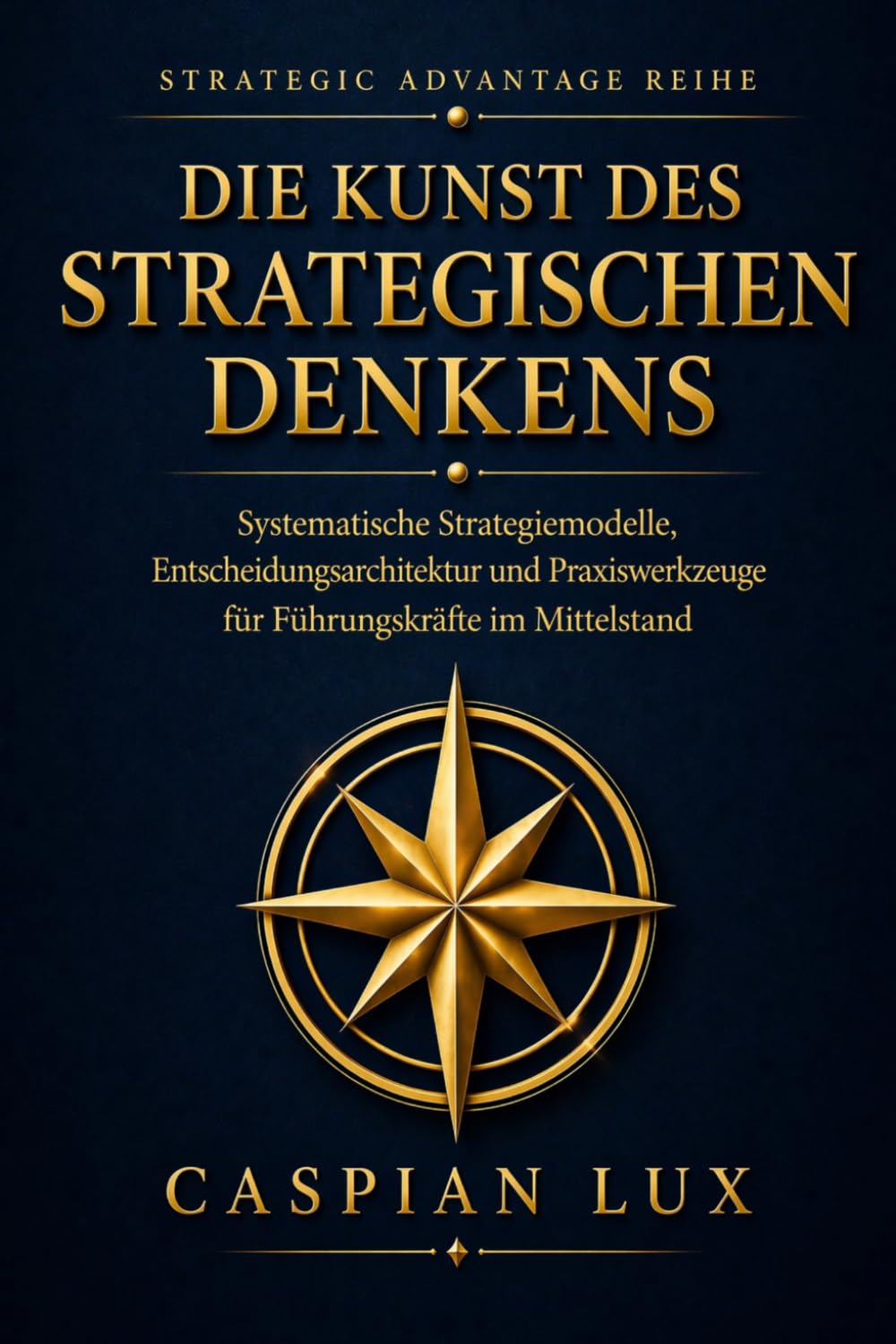 Die Kunst des strategischen Denkens: Systematische Strategiemodelle, Entscheidungsarchitektur und Praxiswerkzeuge für Führungskräfte im Mittelstand (Strategic Advantage Series)