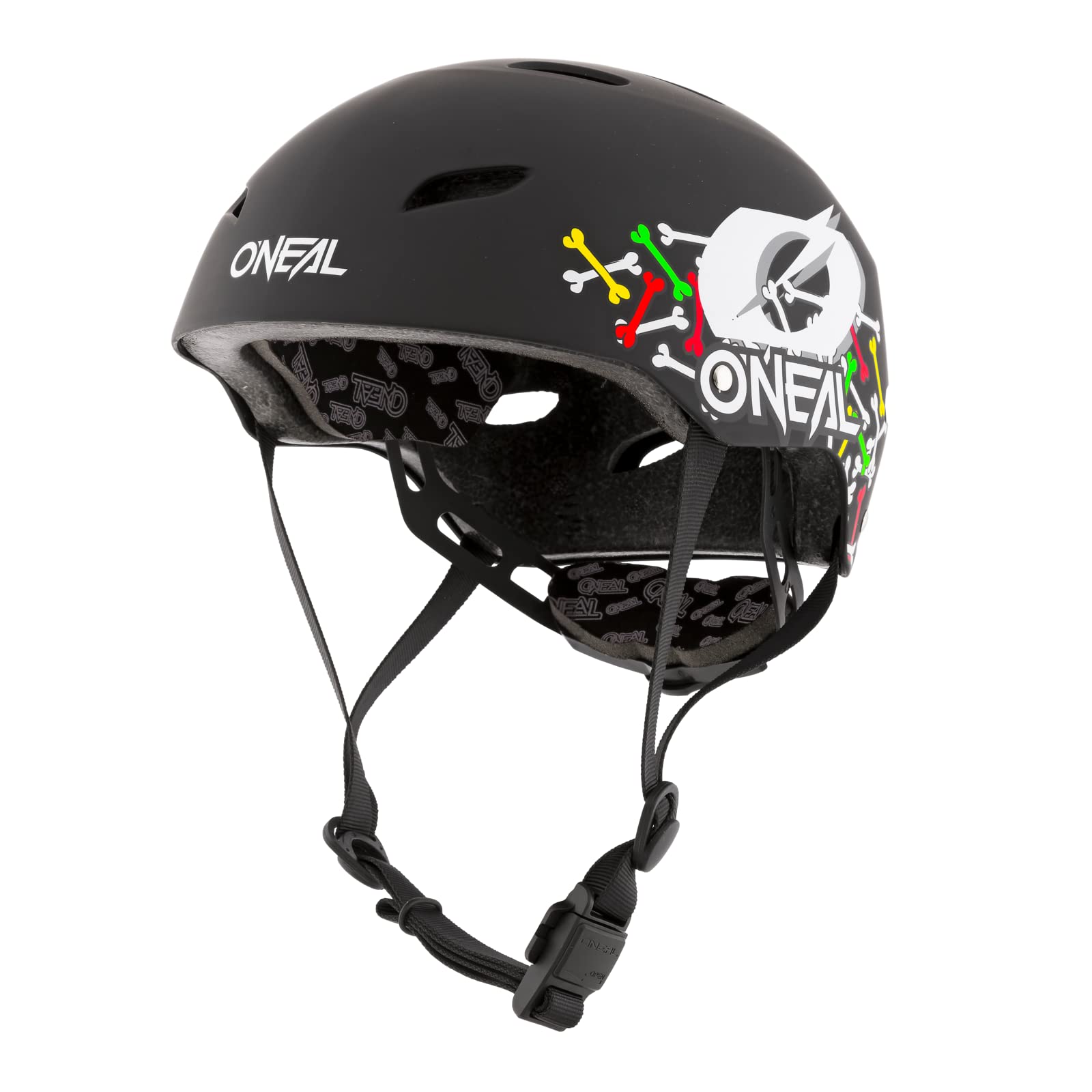 O'NEAL Dirt Lid Youth Helmet Skulls Black/Multi S (47-48 Cm) Casques pour Hommes