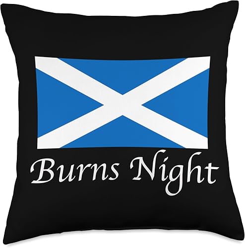 Almohada Robert Burns Night ColorText