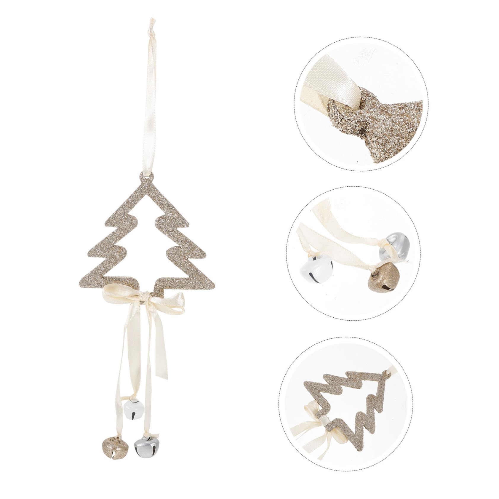 Piccole campane di Natale, campane appese di Natal Ciondolo a campana piccola, decorazione natalizia, campanelle da appendere