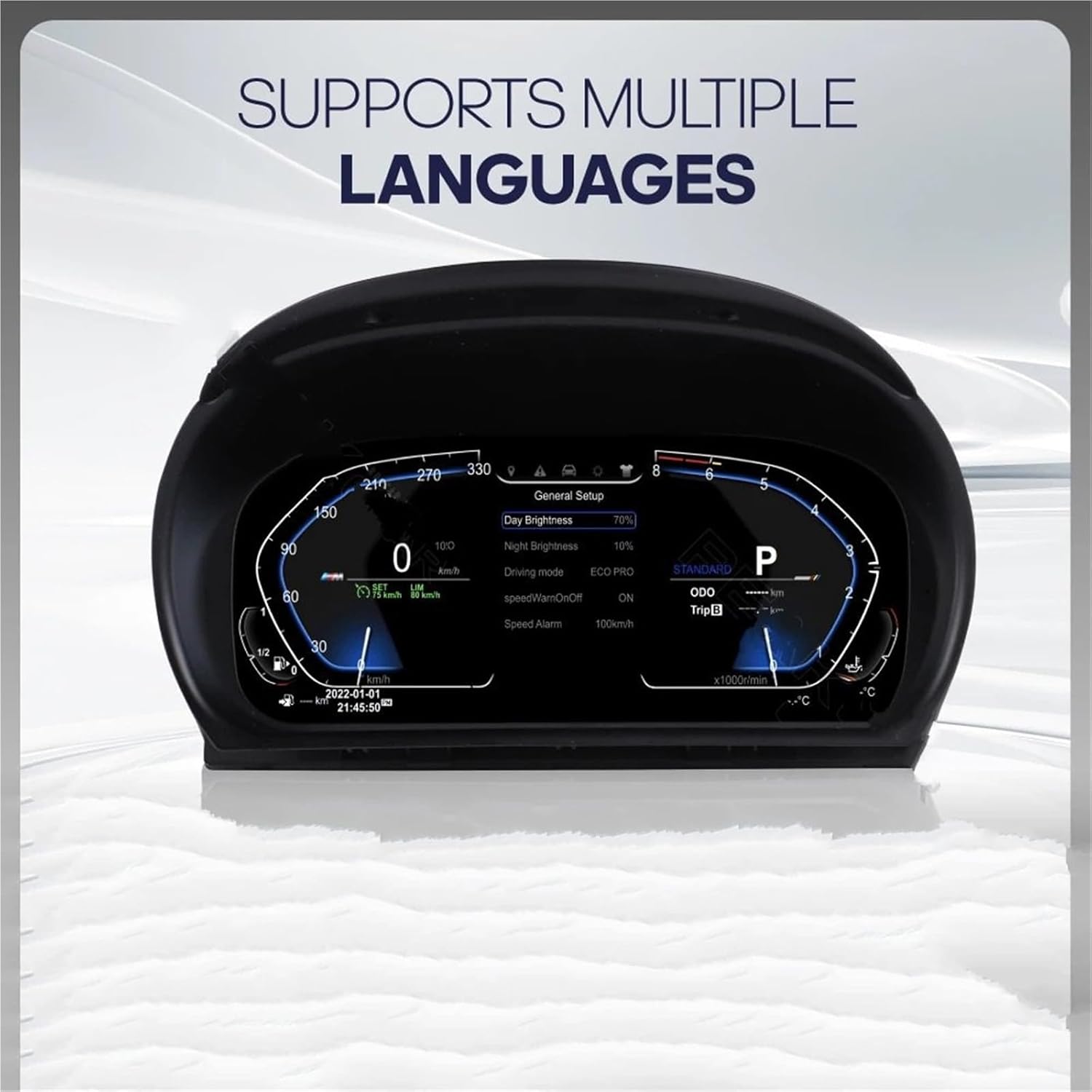 デジタルメーター BMW 3シリーズ E90/E91/E92/E93 2005-2012 車用