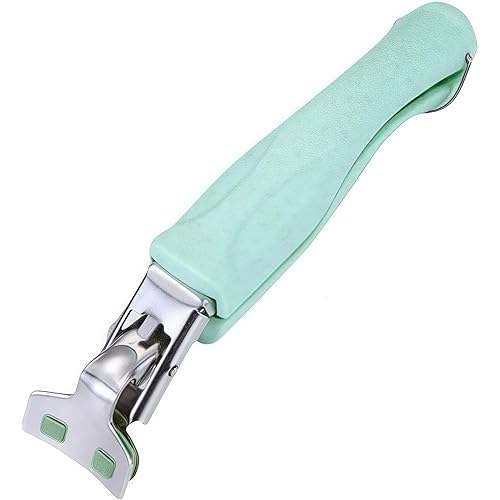 Upgraded Hot Plate Grabber with Silicone Handles Heat-Resistant Silicone Bowl Tongs for Hot Dishes - Non-Slip Stainless Steel Plate Lifter for Microwave/Oven (8-11 Inch, 8LBS) (Green)