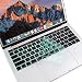 MOSISO Premium Ultra Thin TPU Keyboard Cover Compatible with MacBook Pro with Touch Bar 13 and 15 inch 2019 2018 2017 2016 (Model: A2159, A1989, A1990, A1706, A1707) Transparent Skin, Mint Green