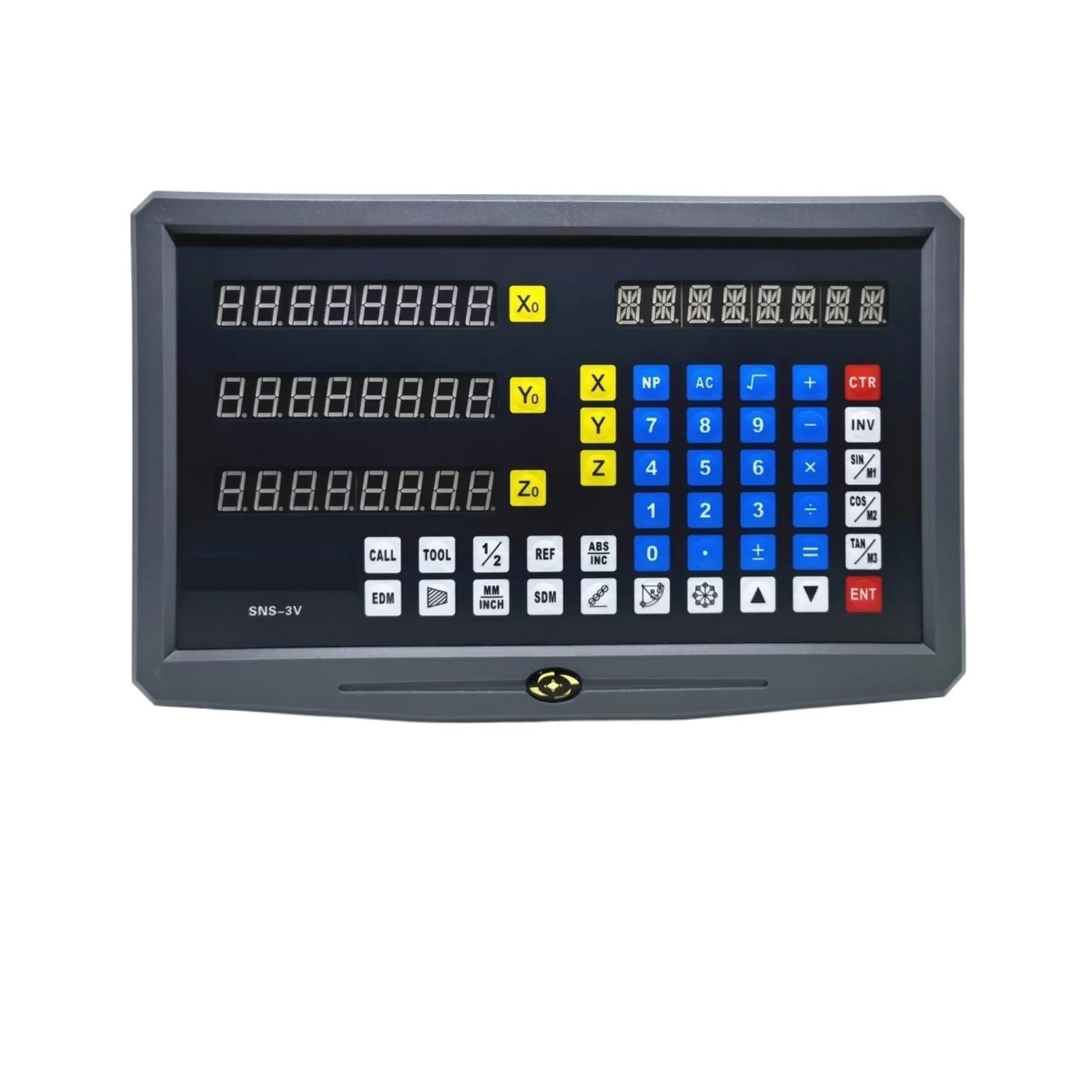 Kit SNS-3V 3 axes à règle linéaire optique de haute précision pour usinage