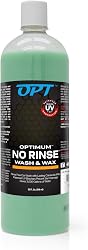 Optimum No Rinse Wash and Wax – Rinseless Car Wash Formulated with Carn…
