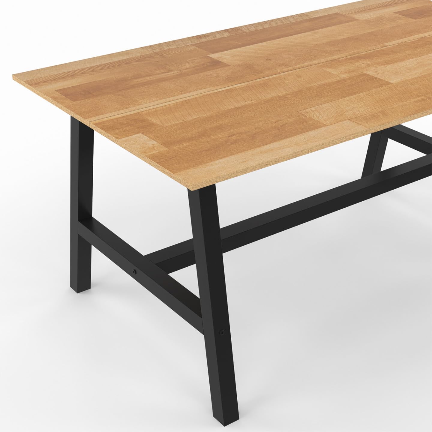 IDMarket - Table à Manger Rectangle Madeleine 6 Personnes 160 cm