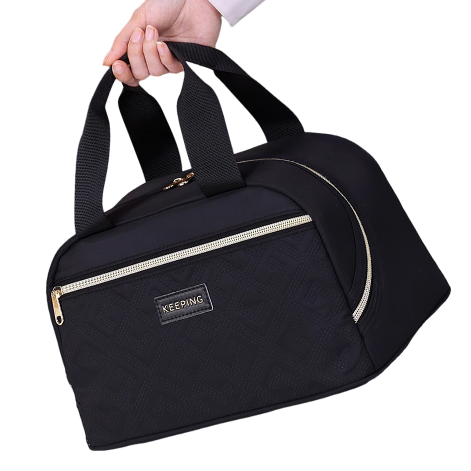 CAZSTYK Practical Lunch Bag Portable Insulated Lunch Handbag Great for Students Workers and Outdoor School Trip Large Capacity Insulated Bag