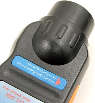 12V Trailer Tester Tool,12V 7 Pins Car Truck Trailer Plug Socket Tester Wiring Circuit Light Test Tool Car Accessory