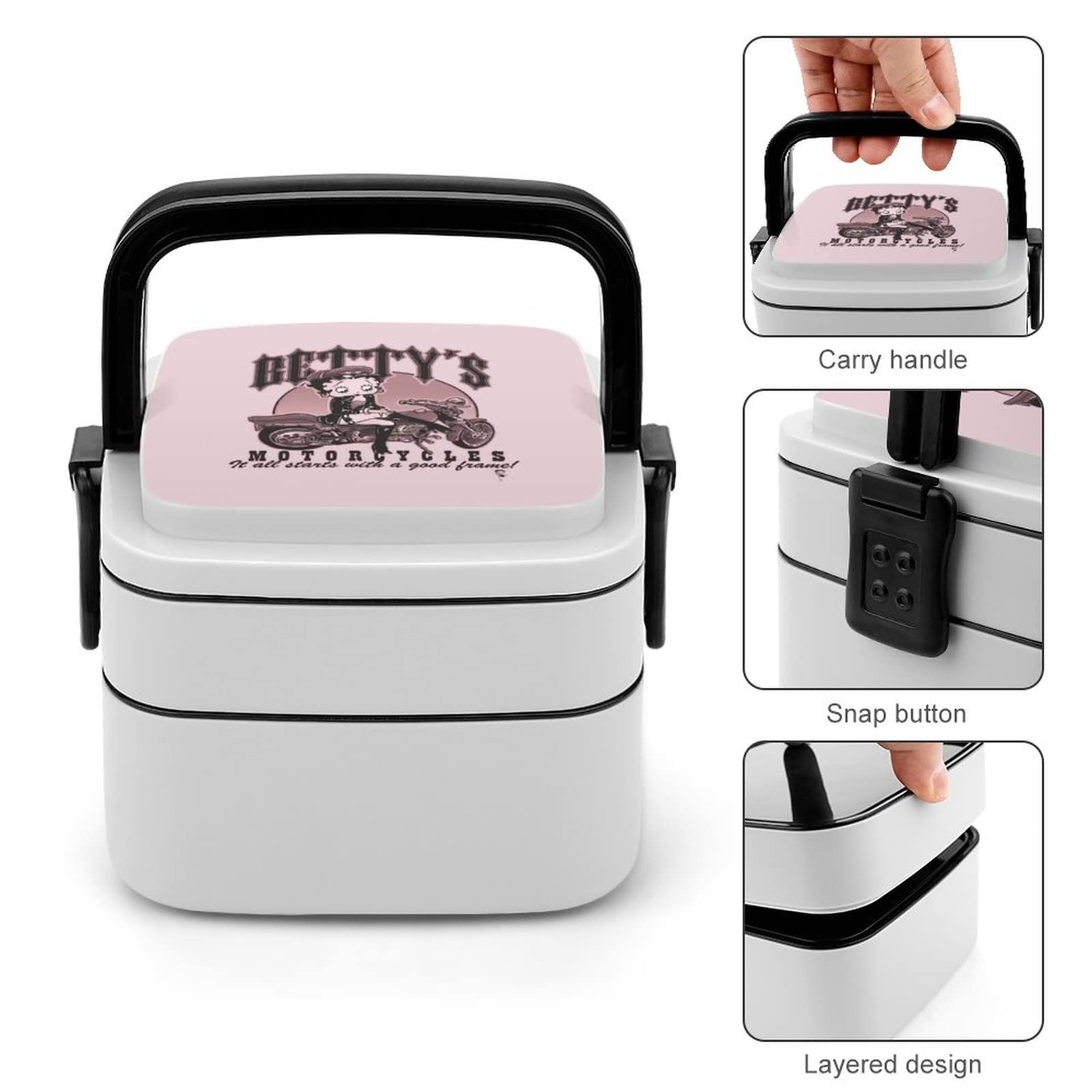 Amazon | ベティちゃん 弁当箱 ランチボックス 二段 抗菌 お弁当