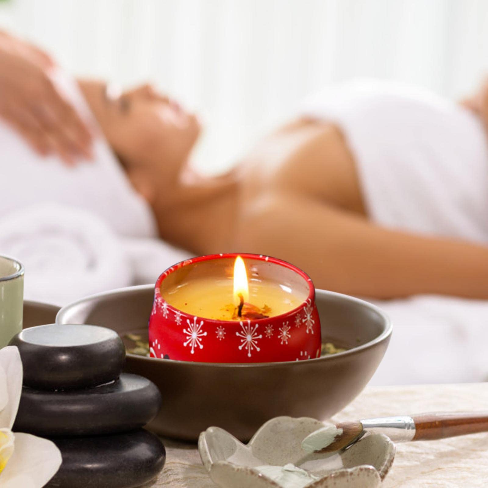 PANPURI】キャンドル 大きめ 2個セット