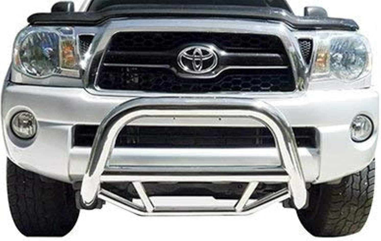 Black Horse Off Road Max Bull Bar No Skid Plate Black Compatible with 2006-2018 Toyota RAV4 (Excludes 2018 Adventure Trim)-MBB-TOB4401