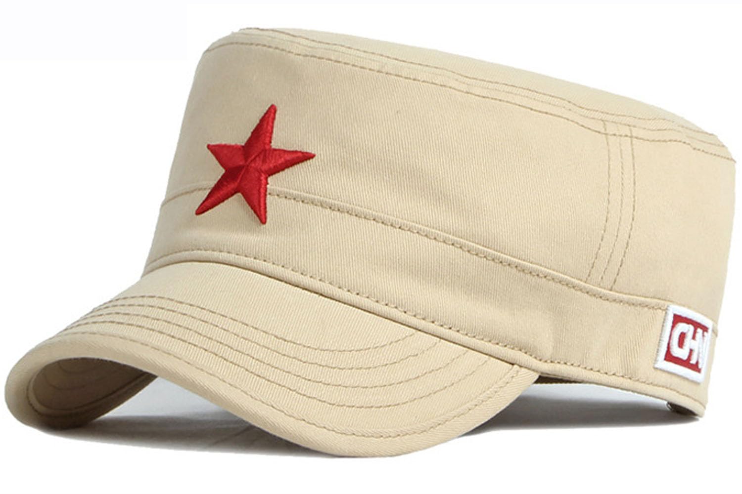 BABAHU Men's Cotton Military Caps Cadet Army Caps Unique Design