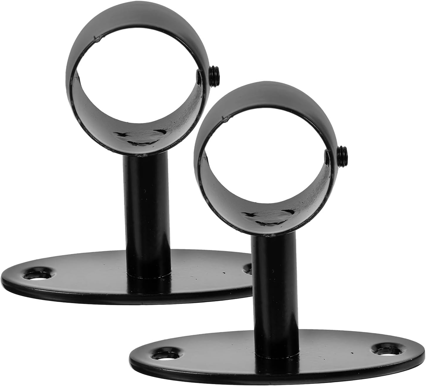 2 Pcs Brackets Stair Railing Supports Hand Holders Handrail for Stairs Metal for Staircase
