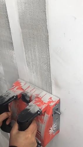 Bild 6 - Schleifer Putzfräse Mauerfräse Estrichfräse Mauer Fräse,Sanierungsfräse Betonschleifer Betonfräse 3000 U/min,Wand Schleifer Höhenverstellung: 1-4 mm