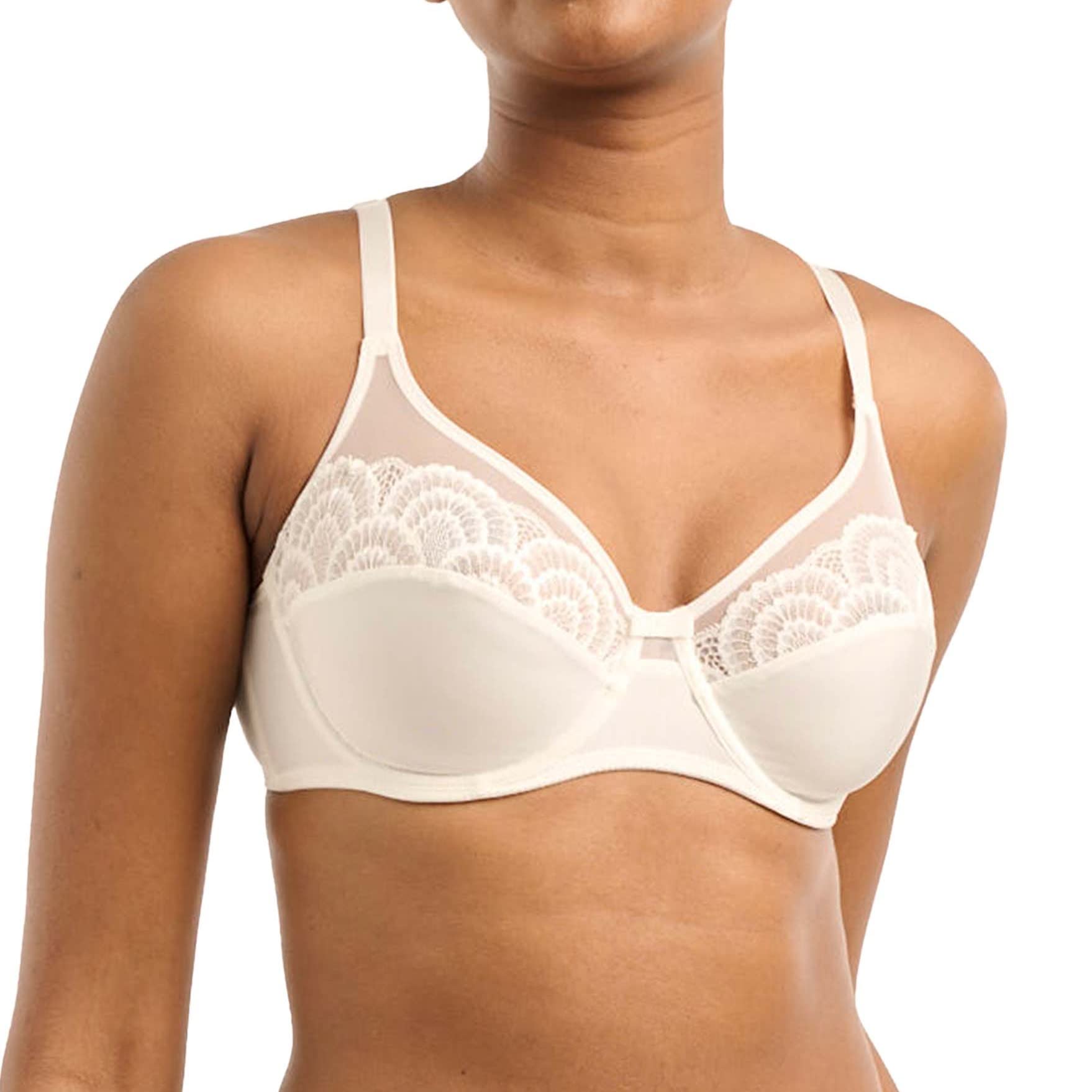 Soutien-gorge BARBARA Avec Armatures - Coloris Ivoire, Non Rembourré - Taille FR 90C / EU 75C Ou 95B - Neuf Avec étiquettes