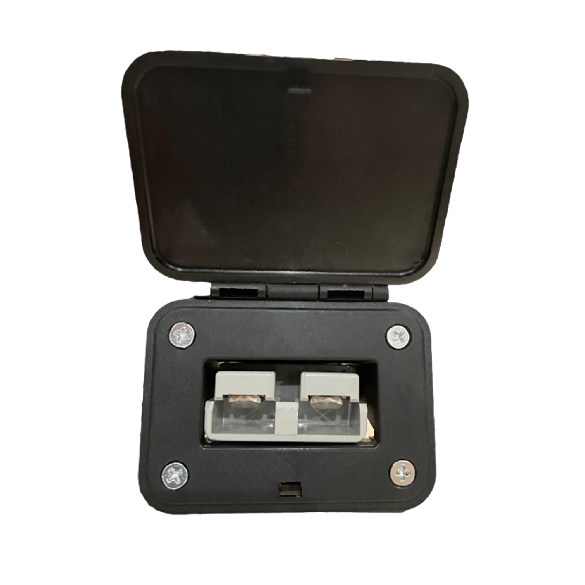 Spina Anderson 120A Con Telaio Da Incasso E Supporto, Per Auto, Camper, Barca, Impianti Solari. Connettori In Rame Argentato, 12-36V. Kit Con Viti. - 2