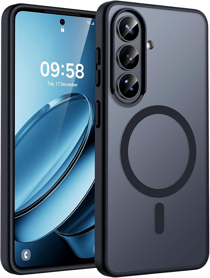 Samsung's More Powerful and Intelligent Galaxy S26 Series Unveiled 10 61AWktF4oLL. AC SX679 TOCOL for Samsung Galaxy S26 Case, Compatible with Magsafe, Full Camera Protection, Built-in Magnetic Ring, Drop Protection, Translucent Matte Phone Case for S26 6.3 inch (Black)