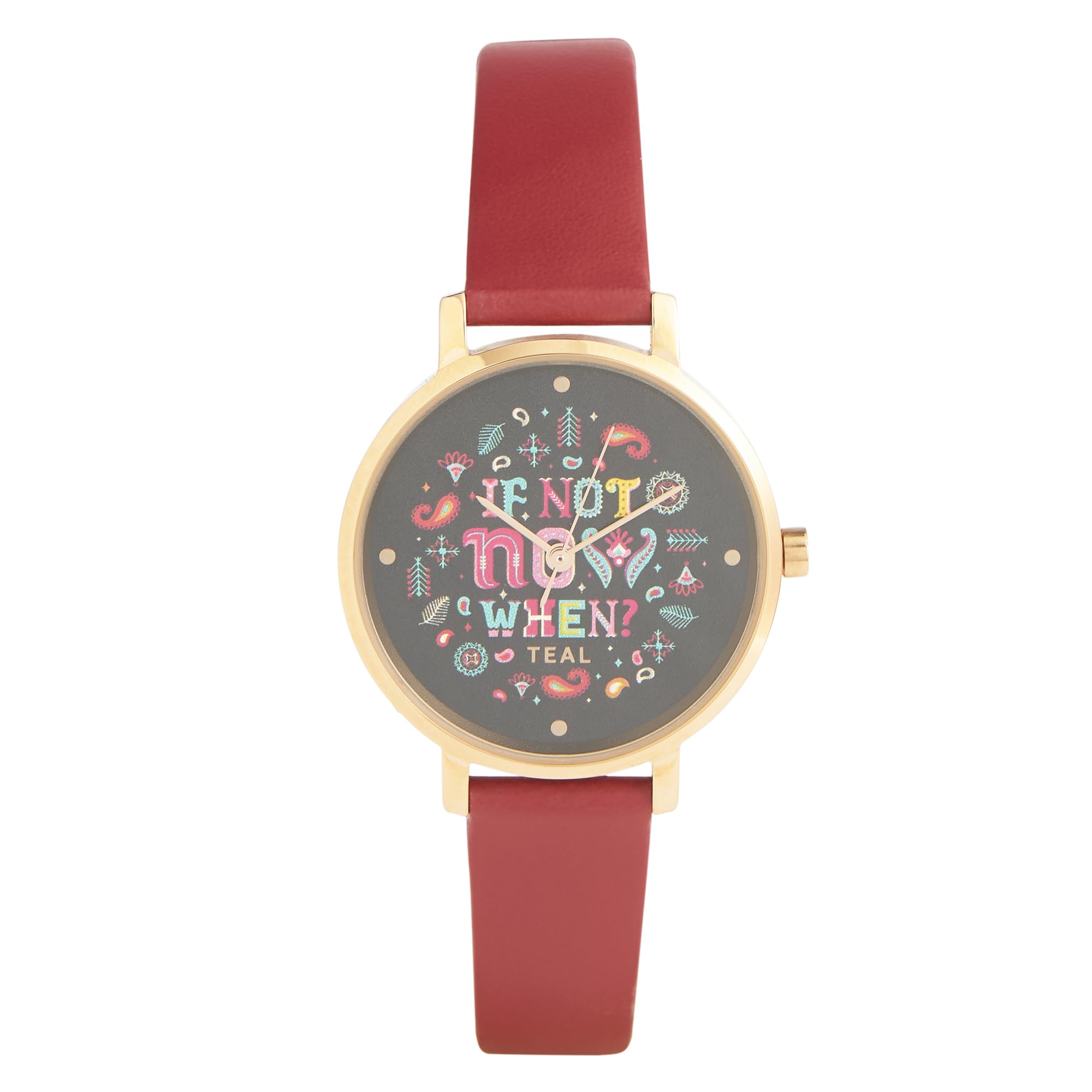 TEAL BY CHUMBAK Round Dial Analog Hand Watch for Women | Wrist Watch for Teenage Girls | Ladies Ghadi | Gifts for Women/Girls/Ladies | Stylish Fashion Watch for Casual/Work (B0CN6L4L1Q) Amazon Price History, Amazon Price Tracker