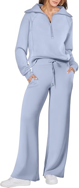 ANRABESS Women 2 Piece Set Sweatsuits Lounge Fall Outfits