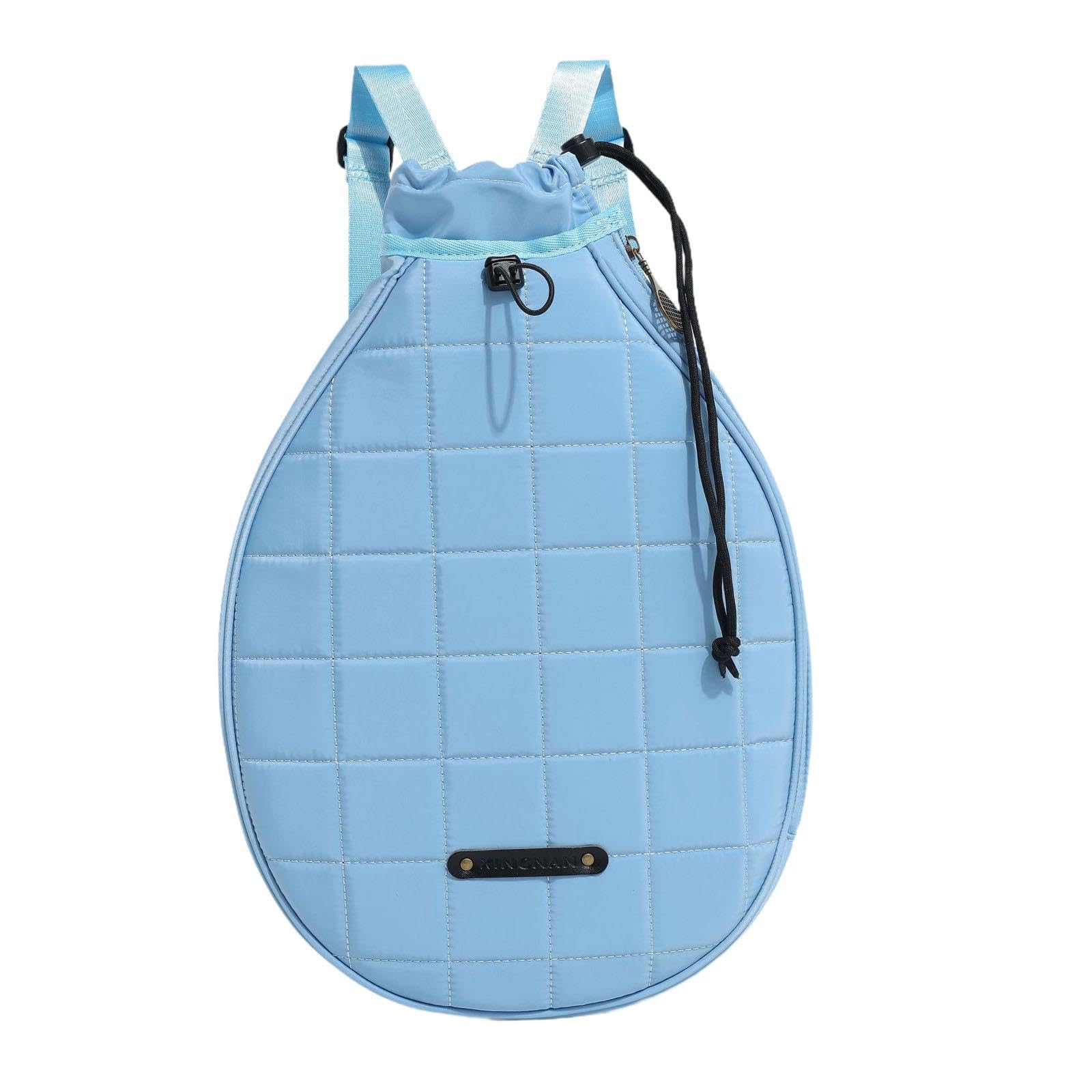 Dickly Tennis Backpack Tennis Racquet Cover Case Bag,Tennis Crossbody Bag Tennis Racket Bag, Blue