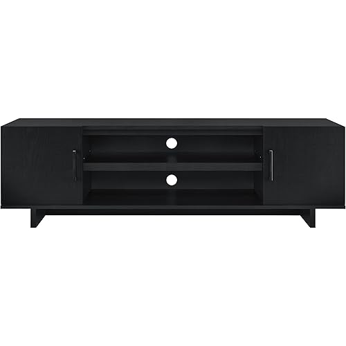 Ameriwood Home Southlander TV Stand, Black Oak, 65" TV Stand