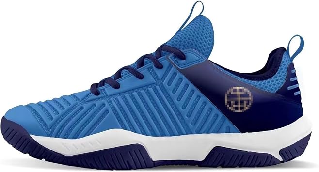 Fencing Shoes Professional Training and Sports Shoes for Men and Women Youth Foil Fencing Equipment Non Slip Fencing Shoes for Competitive Competitions Thickness Blue, Size 35