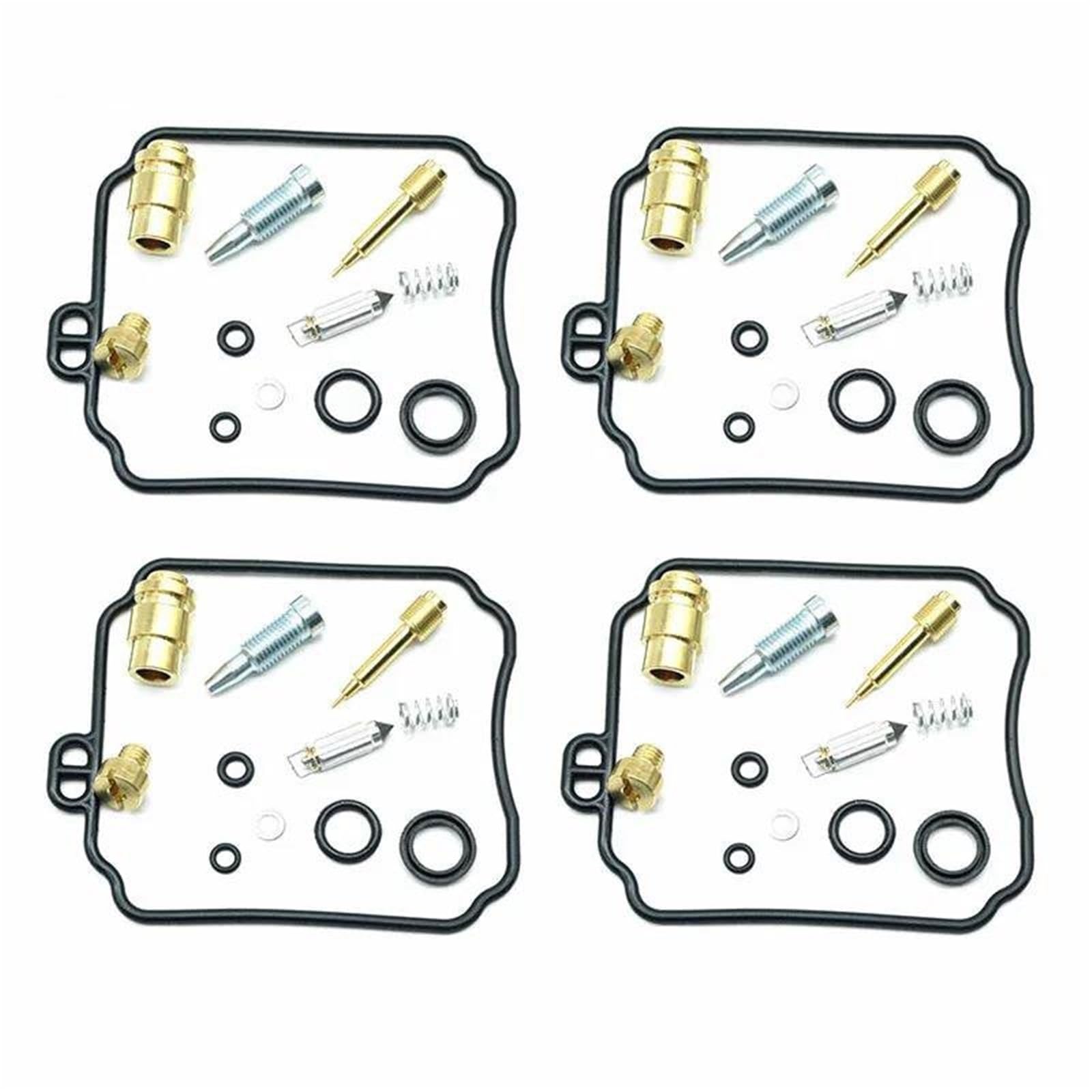 Kit Reparación Carburador Para YAMAHA XJ600N XJ600S XJ600 Diversion Regiones | Kit de reconstrucción de carburador de junta de motocicleta, 4 juegos 1996-2002(Color1)