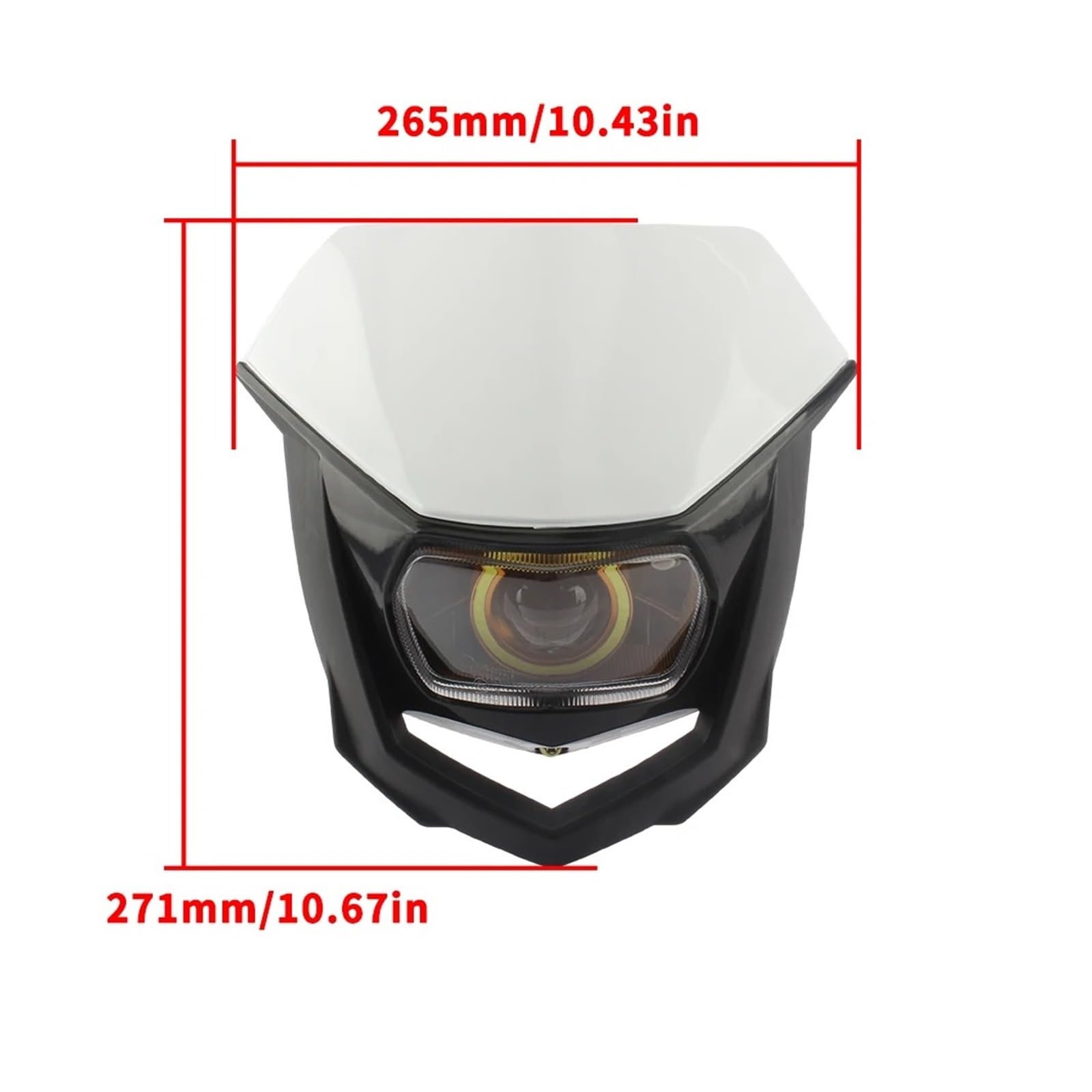 Lampada arresto Per Suzuki YZ CRF Faro Anteriore Universale Da 35 W A LED Cafe Racer Fanale posteriore con frecce