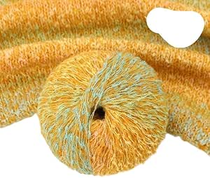 SCARF 185 CM IN COLORFUL GRADIENT WOOL AND MOHAIR 396253