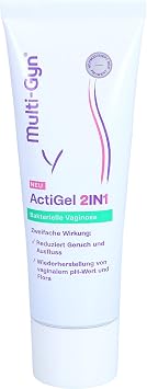Multi-Gyn ActiGel 2-in-1 Vaginal Gel for Bacterial Vaginosis 50 ml Gel