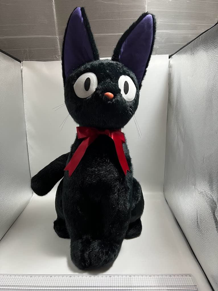 Amazon.co.jp: 魔女の宅急便 黒猫 ジジ ぬいぐるみ LL 67cm アンリコ