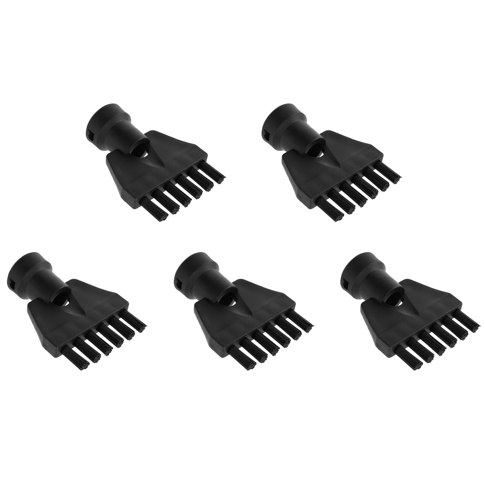 Hndhbfgrt 5X for SC1 SC2 SC3 SC4 Flat Brush Cleaning Brush for Steam Cleaner Attachment Adapter Home Cleaning Nozzle
