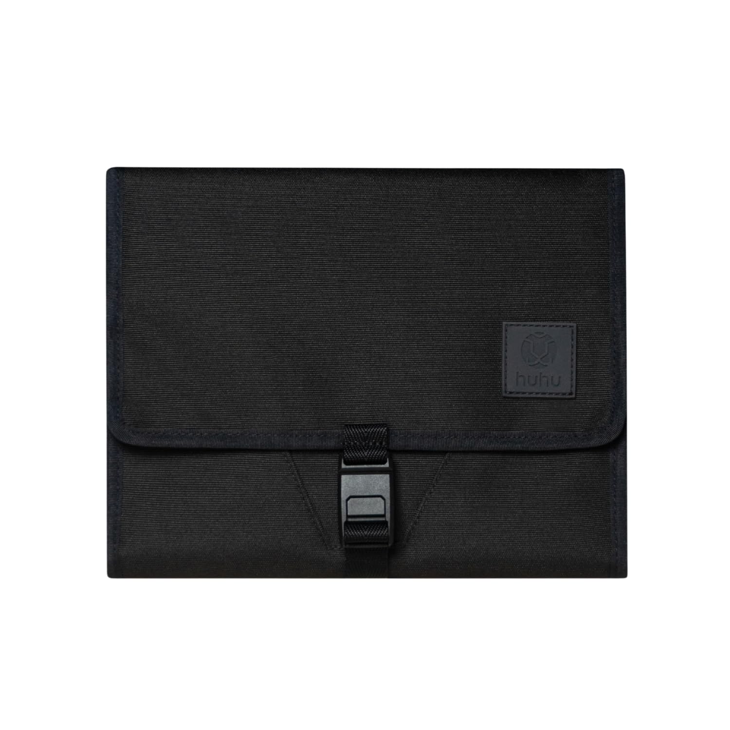 Huhu Cartera cambiadora de bebé, compacta, portátil, cambiador de pañales para viajes, lavable y plegable (mediano (dle of The Night) negro)