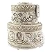 Mary Frances Layers of Love Beaded Top Handle Wedding Cake Bridal Handbag, Metallic