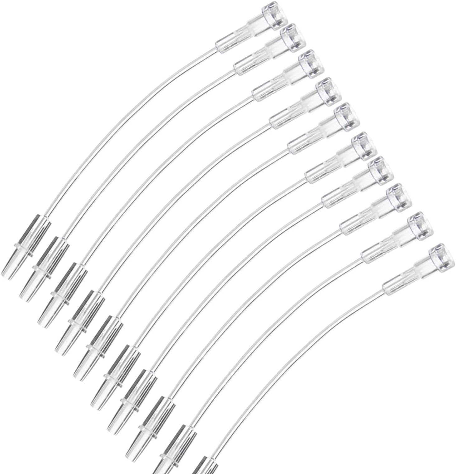 20pcs Tubes Accessory Replacement Consumables Parts for Beauty Meso Gun Spa Beauty Tool Skin Rejuvenation