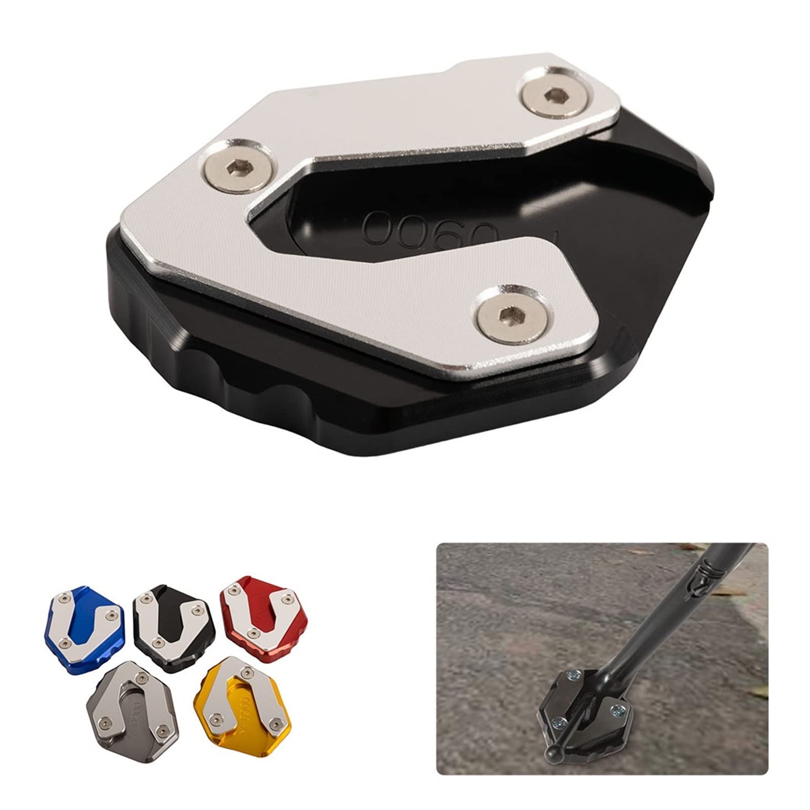 Piastra Estensione Cavalletto Laterale Cavalletto Laterale, Piastra Di Supporto Per Estensione, Cavalletto Allargato Per MT-09, Per XSR900, Per TRACER 900GT SPORT 2014-2020