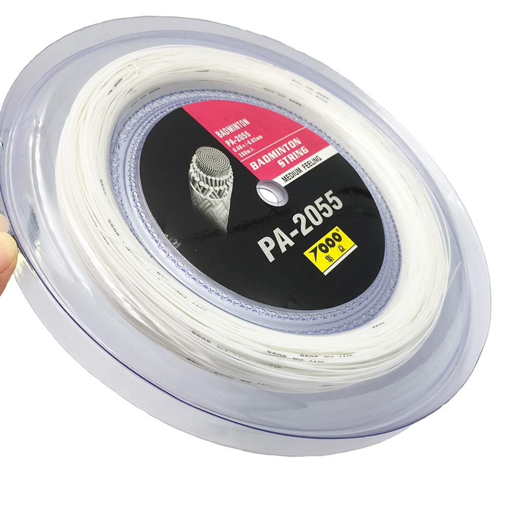 Amazon.co.jp: バドミントン ストリングスロール200m良いコントロール