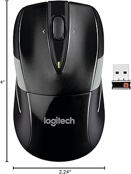 Amazon.com: Logitech M525 Wireless Mouse, Black/Gray : Electronics